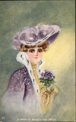 A Union of Beauty and Virtue Postcard