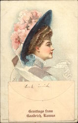 Greetings from Goodrich, Kansas Postcard