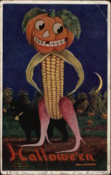 Halloween Postcard Postcard