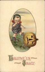 Halloween Jollity Postcard Postcard