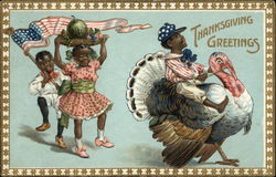 Thanksgiving Greetings Postcard