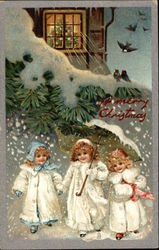 A Merry Christmas Postcard