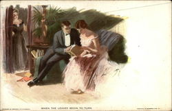 When the Leaves begin to Turn Postcard