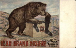 Bear Brand Hosiery Advertising Postcard Postcard