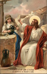 Christ Talketh With A Woman Of Samaria At Jacob's Well Christ Talketh With A Woman Of Samaria At Jacob's Well