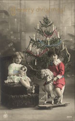 A Merry Christmas! Postcard