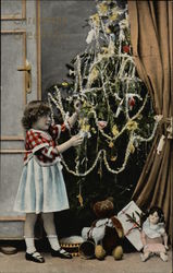 Christmas Greetings Postcard