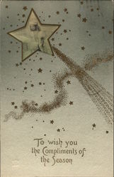 To wish you Compliments of the Season Postcard