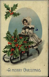 A Merry Christmas Postcard