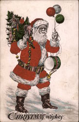 Christmas Wishes Postcard