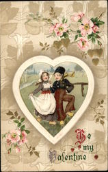 Be My Valentine Postcard