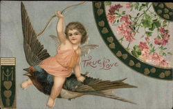 True Love Cupid Postcard Postcard