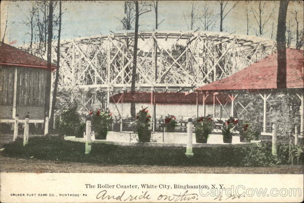 The Roller Coaster at White City Binghamton New York