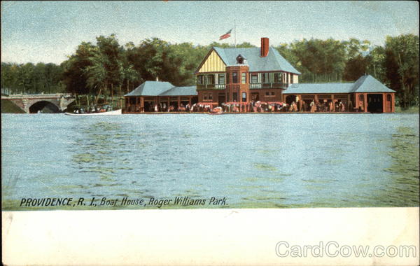 Boat House, Roger Williams Park Providence Rhode Island