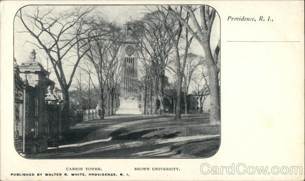 Carrie Tower, Brown University Providence Rhode Island