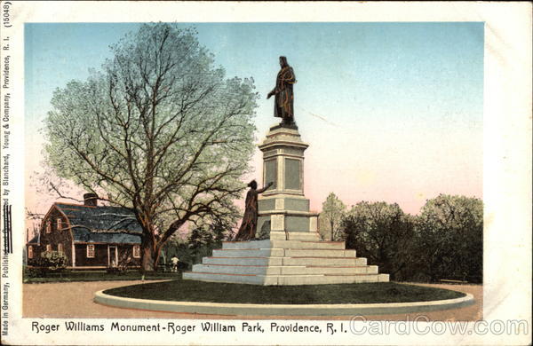 Roger Williams Park - Roger Williams Monument Providence Rhode Island