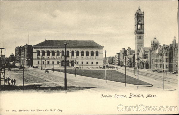 View of Copley Square
