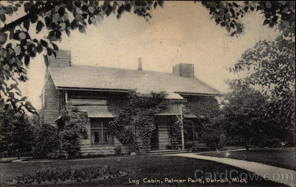 Log Cabin at Palmer Park Detroit Michigan