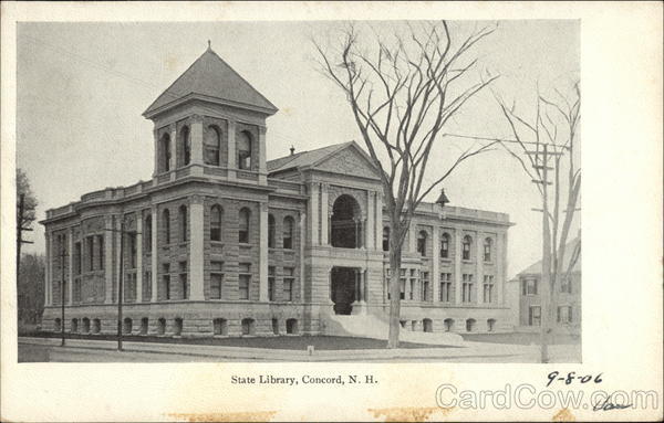 State Library Concord New Hampshire