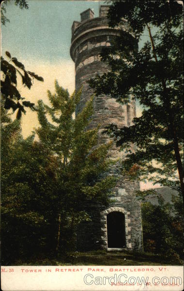 Tower in Retreat Park Brattleboro Vermont