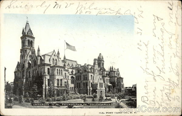 University of Pennsylvania, College Halls Philadelphia