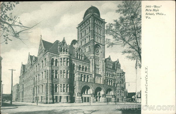 Boys' New High School Philadelphia Pennsylvania