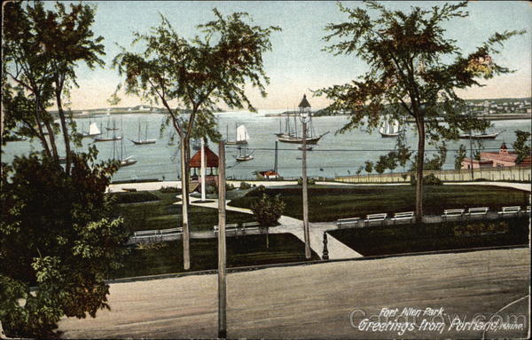 Fort Allen Park Portland Maine