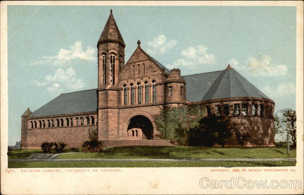 Billings Library, University of Vermont Burlington