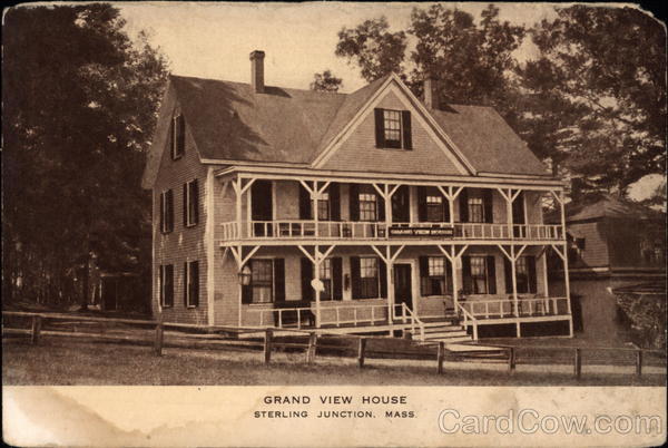 Grand View House Sterling Junction Massachusetts