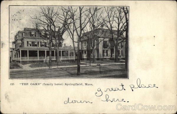 The Oaks (family hotel) Springfield Massachusetts
