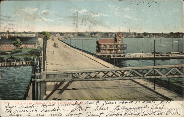 Fairhaven Bridge New Bedford Massachusetts