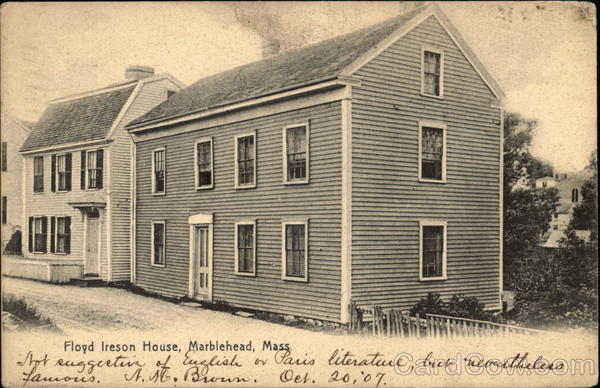 Floyd Ireson House Marblehead Massachusetts