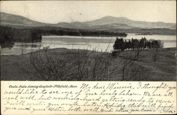 Onota Lake View, Greylock-Pittsfield Massachusetts