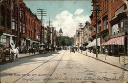 South Main Street View Postcard