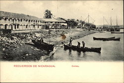 Recuerdos De Nicaragua Corinto, Nicaragua Central America Postcard Postcard