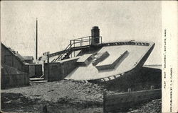 Pilot Boat "Columbia" Scituate, MA Postcard Postcard