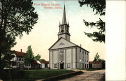 First Baptist Church Holden, MA Postcard Postcard