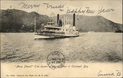 "Mary Powell", the Queen of the Hudson in Cornwall Bay Steamers Postcard Postcard