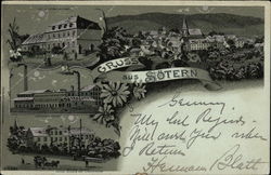Greetings from Sotern Postcard