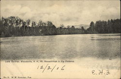 Lake Gardner with Mt. Moosehillock in the Distance Postcard