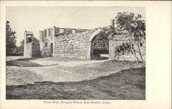 Newgate Prison - East Wall Postcard