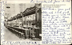 Fosgate's Mission Soda Fountain - the Largest in the World Postcard