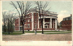 Dartmouth College - College Hall Hanover, NH Postcard Postcard