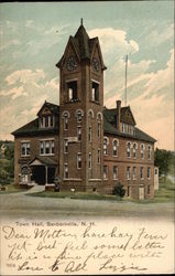 Town Hall Sanbornville, NH Postcard Postcard