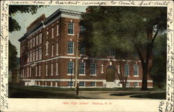 New High School Postcard