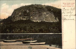 White Horse Lodge and Echo Lake Postcard