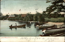Lake Massabesic Front Pond Postcard