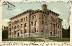 High School Burlington, VT Postcard Postcard