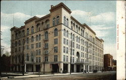 Cadillac Hotel Postcard