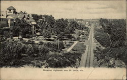 Meramec Highlands View Postcard